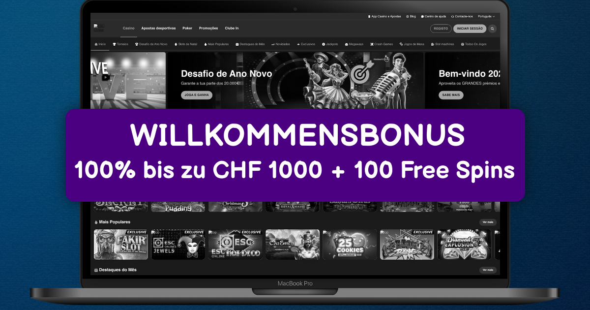 ESC Casino Schweiz - Top Online Slots mit schnellen Auszahlungen